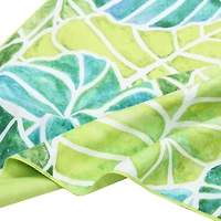 Lush Leaves Beach Towel