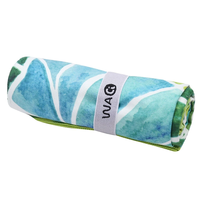 Lush Leaves Beach Towel