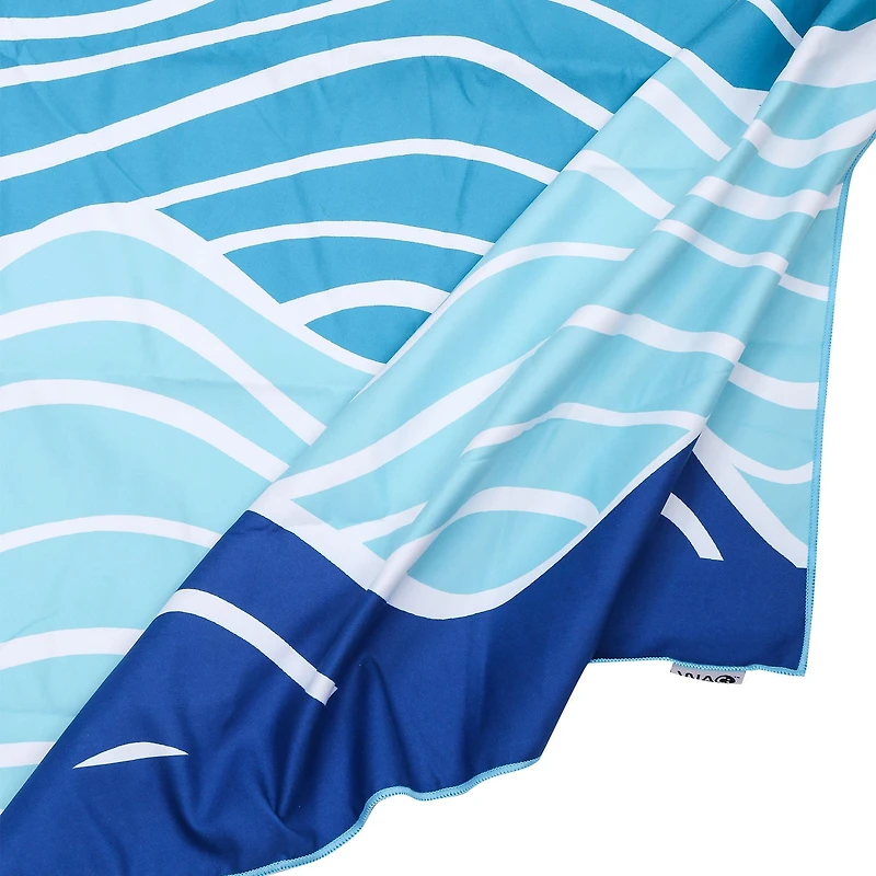 Blue Waves Beach Towel