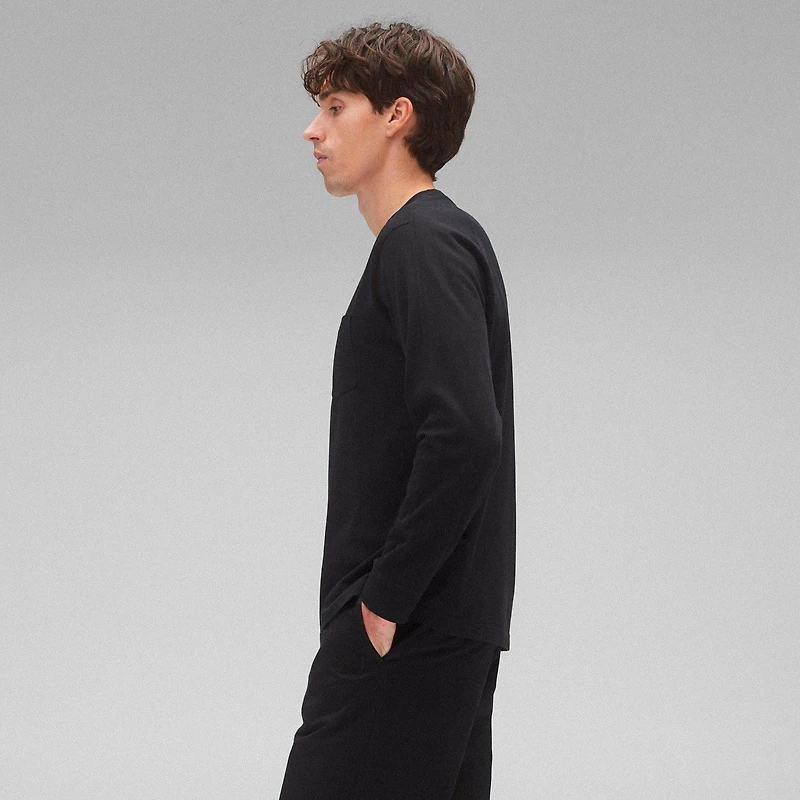 Men's Midweight Jersey OG Pocket Long Sleeve T-Shirt