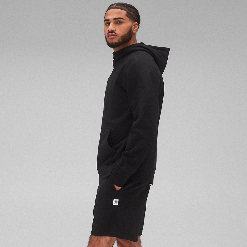 Men's Midweight Terry Racer Slim Zip Hoodie