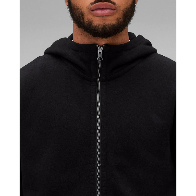Men's Midweight Terry Racer Slim Zip Hoodie