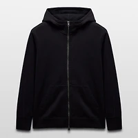 Men's Midweight Terry Racer Slim Zip Hoodie