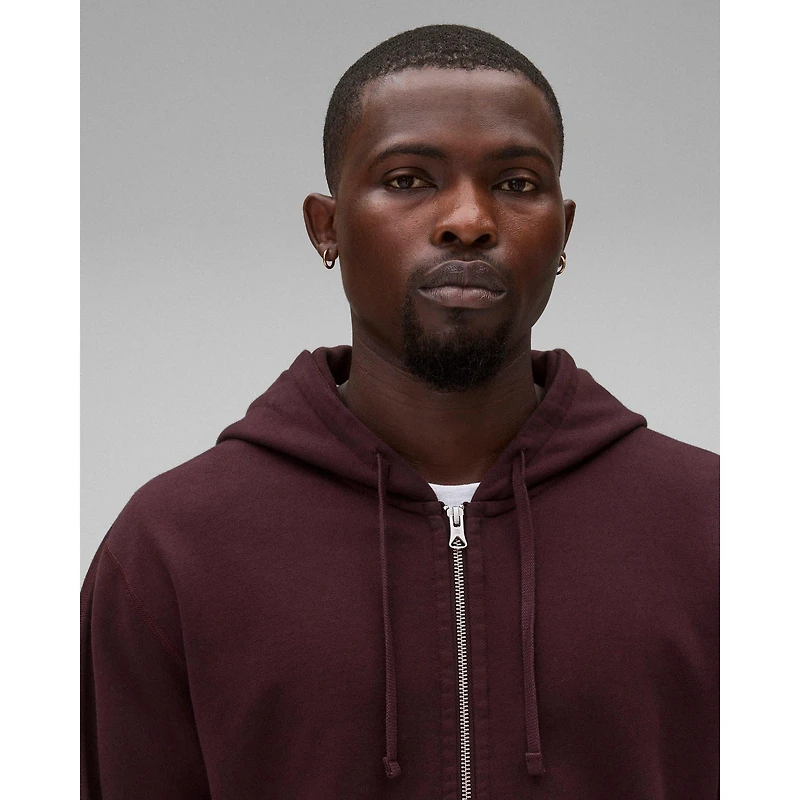 Men's Midweight Terry Standard Zip Hoodie