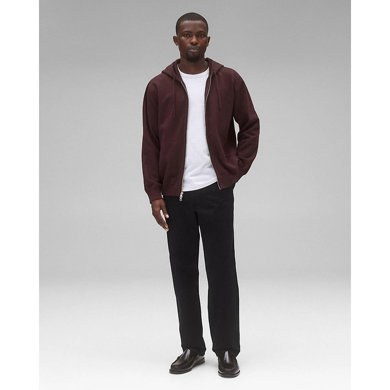 Men's Midweight Terry Standard Zip Hoodie