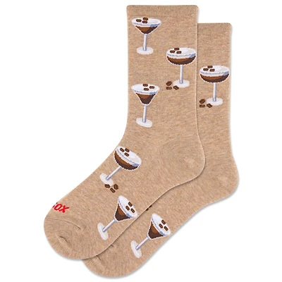 Women's Espresso Martini Crew Sock