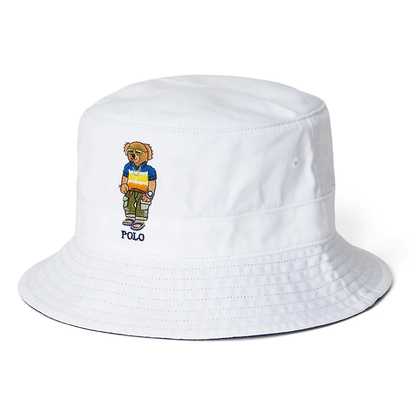 Men's Polo Bear Twill Bucket Hat