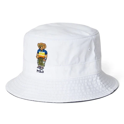 Men's Polo Bear Twill Bucket Hat