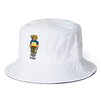 Men's Polo Bear Twill Bucket Hat