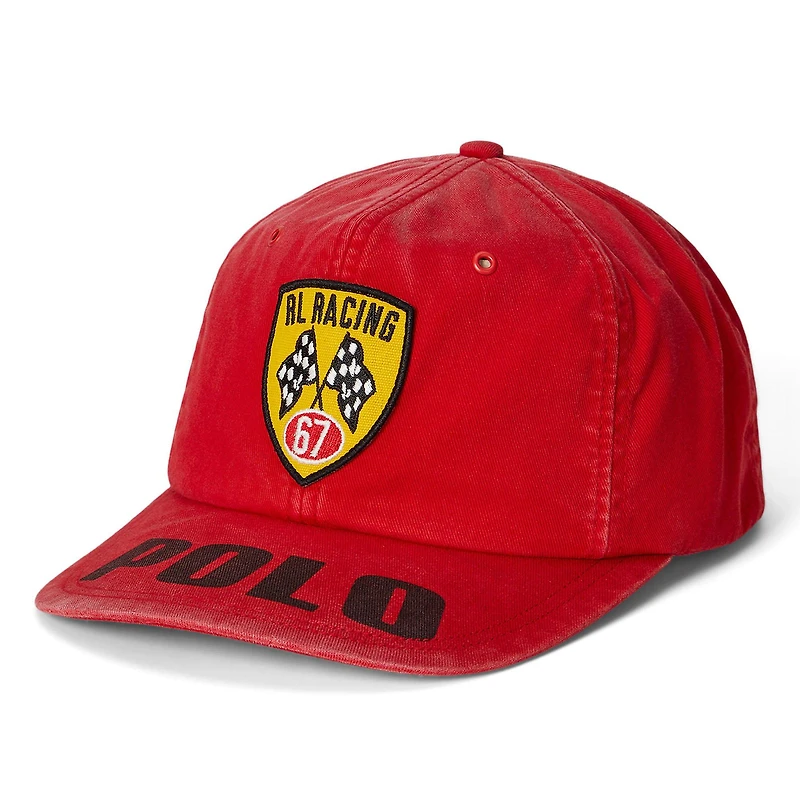 Men's Logo Patch Twill Ball Cap