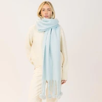 Women's Pompom Scarf