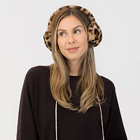Women's Leopard Faux Fur Earmuff