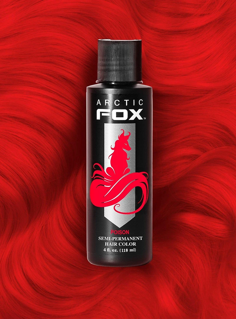 Arctic Fox Semi-Permanent Poison Red Hair Dye