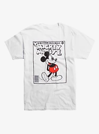 Disney Mickey Mouse Comic Book Cover T-Shirt