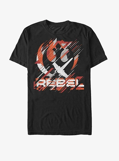 Star Wars Rebel Crest Streaks T-Shirt
