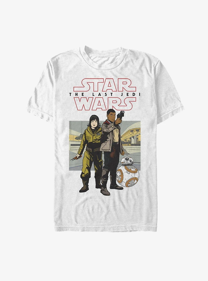 Star Wars Rose Finn Cartoon T-Shirt