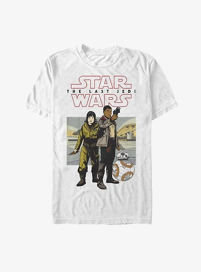 Star Wars Rose Finn Cartoon T-Shirt