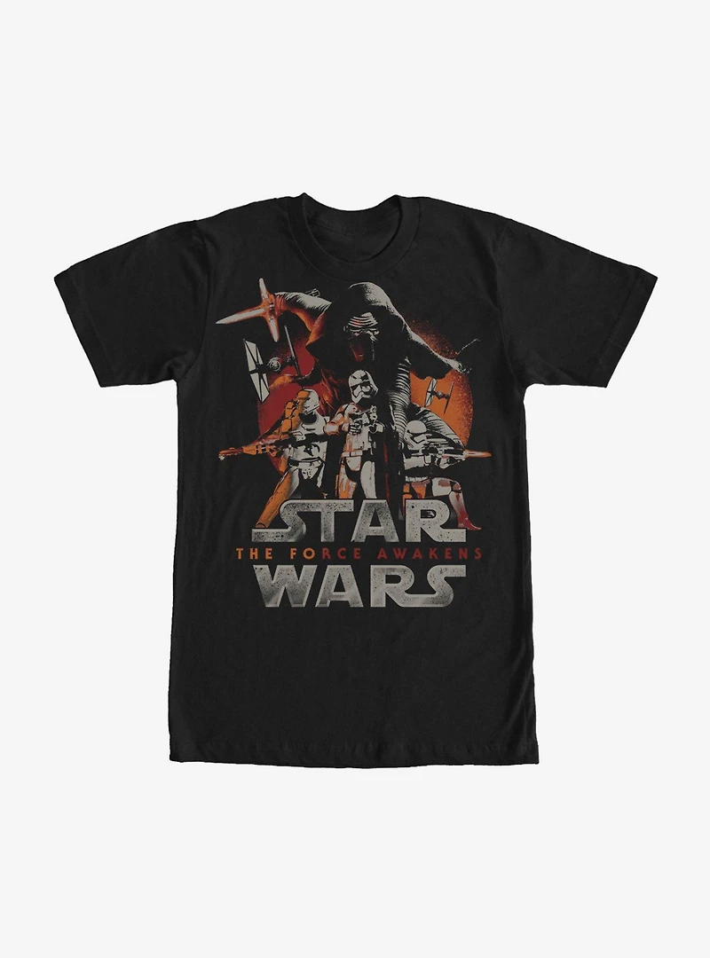 Star Wars The First Order Attacks T-Shirt