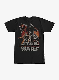 Star Wars The First Order Attacks T-Shirt