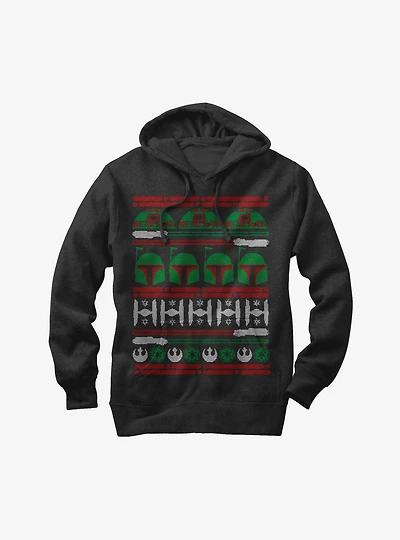Star Wars Boba Fett Ugly Christmas Sweater Hoodie