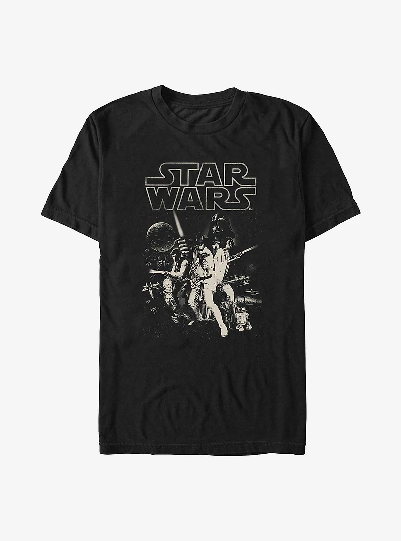 Star Wars Classic Poster T-Shirt