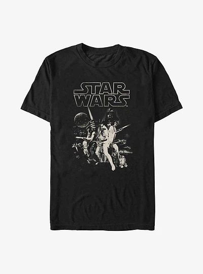 Star Wars Classic Poster T-Shirt