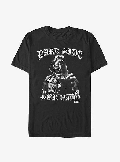 Star Wars Dark Side Por Vida T-Shirt