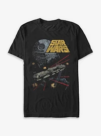 Star Wars Millennium Falcon Battle T-Shirt