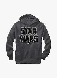 Star Wars Bold Logo 1977 Hoodie