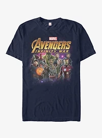 Marvel Avengers: Infinity War Character Shot T-Shirt