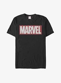 Marvel Classic Distressed Logo T-Shirt