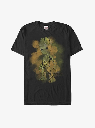 Marvel Guardians of Galaxy Vol. 2 Groot Smudge  T-Shirt