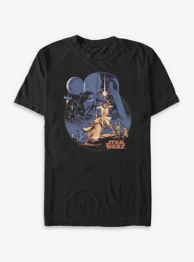 Star Wars Vintage Art T-Shirt