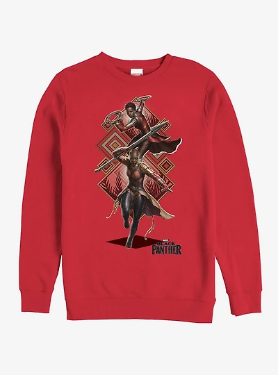 Marvel Black Panther 2018 Special Forces Girls Sweatshirt