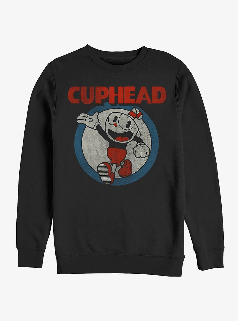 Cuphead Vintage Circle Sweatshirt