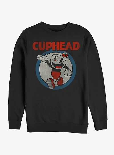 Cuphead Vintage Circle Sweatshirt
