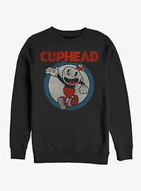 Cuphead Vintage Circle Sweatshirt
