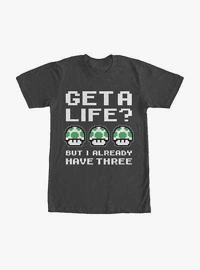 Nintendo Mario Three Lives T-Shirt