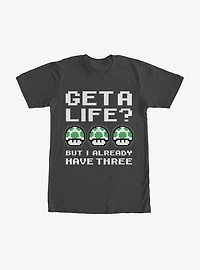 Nintendo Mario Three Lives T-Shirt