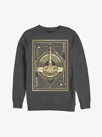 Star Wars X-Wing Card Sweatshirt