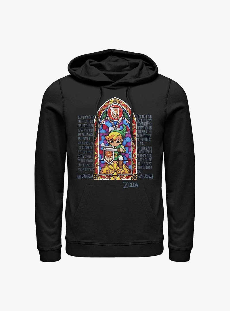 Nintendo Legend of Zelda Stained Glass Hoodie