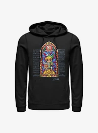Nintendo Legend of Zelda Stained Glass Hoodie