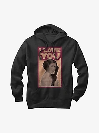 Star Wars Princess Leia Quote I Love You Girls Hoodie