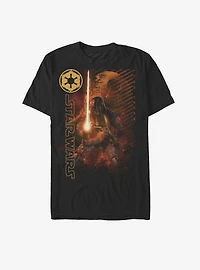 Star Wars Darth Vader Fire T-Shirt