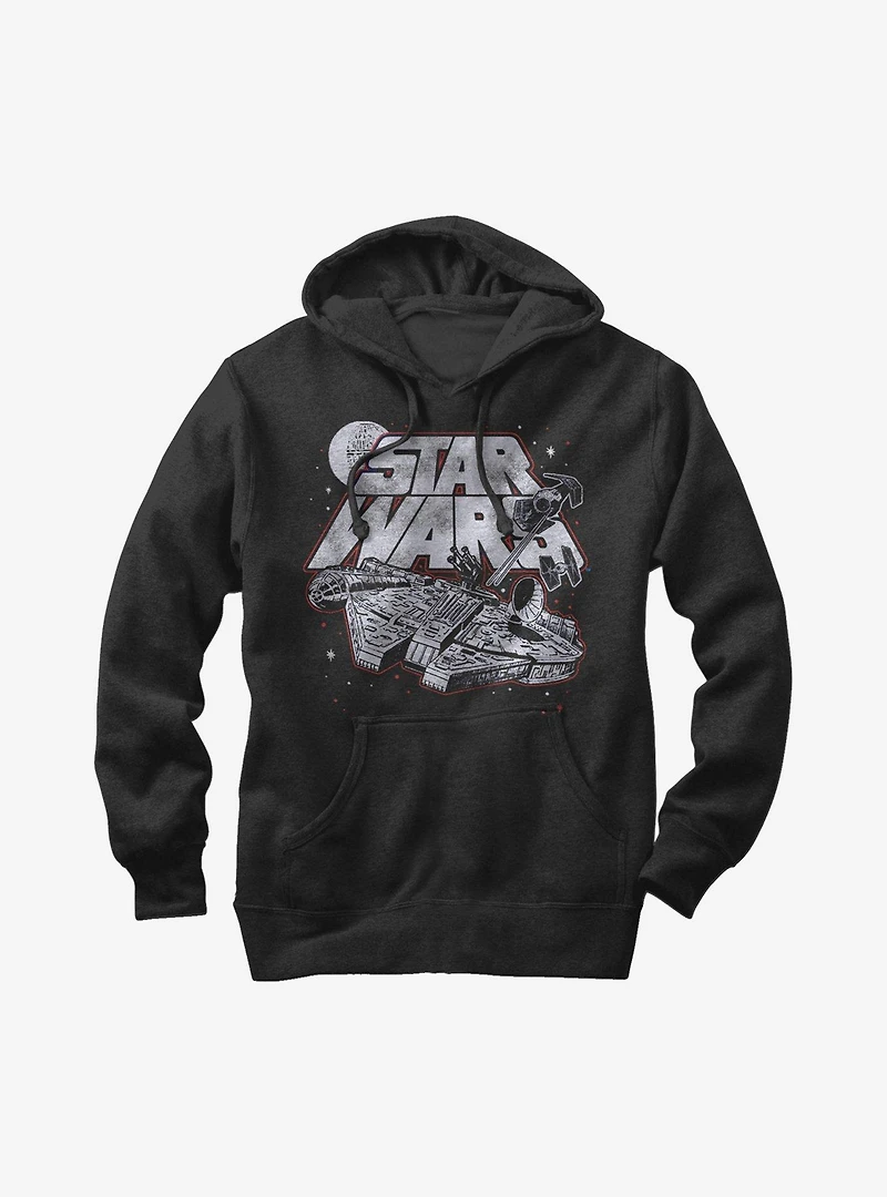 Star Wars Millennium Falcon TIE Advanced Hoodie