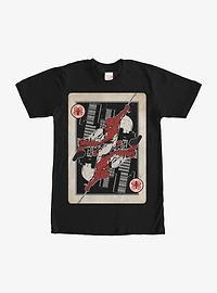 Marvel Spider-Man Playing Card T-Shirt