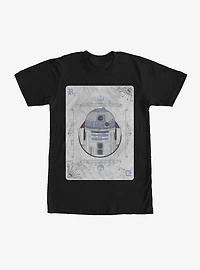 Star Wars R2-D2 Playing Card T-Shirt