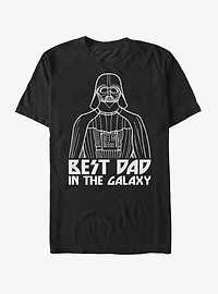 Star Wars Darth Vader Best Dad the Galaxy T-Shirt