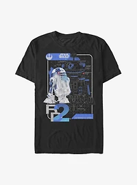 Star Wars R2-D2 Schematics T-Shirt