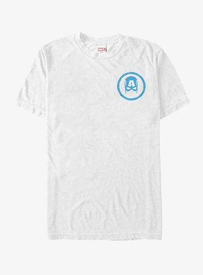 Marvel Captain America Mask T-Shirt